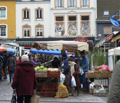 Boulogne sur mer market