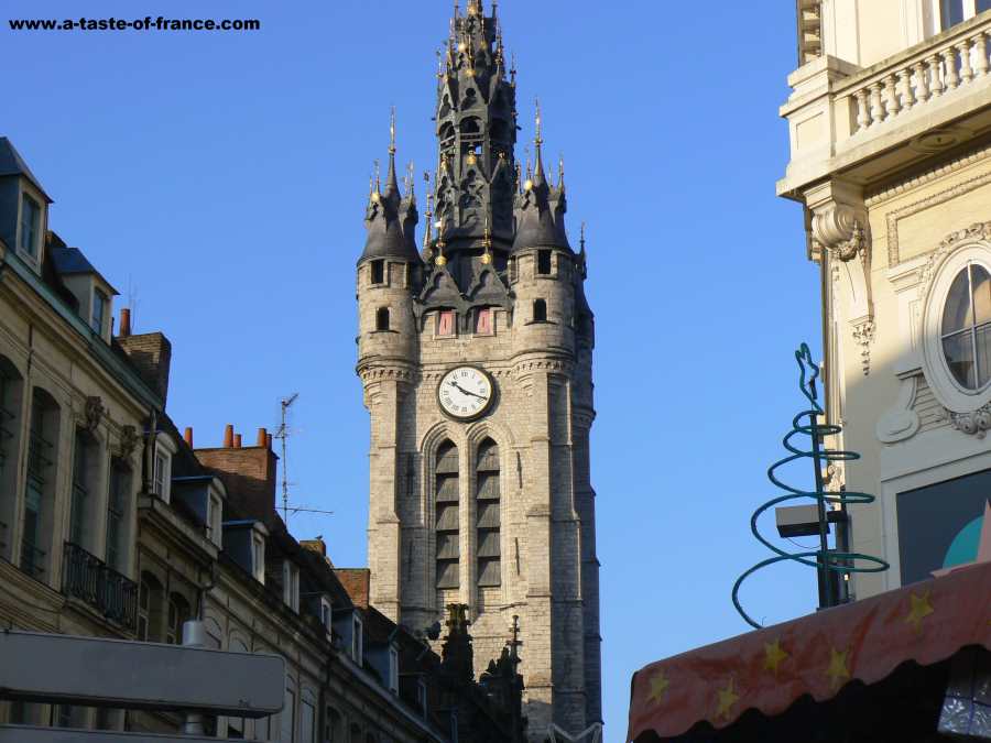 Douai,old town Northern France,photos and guide to the town