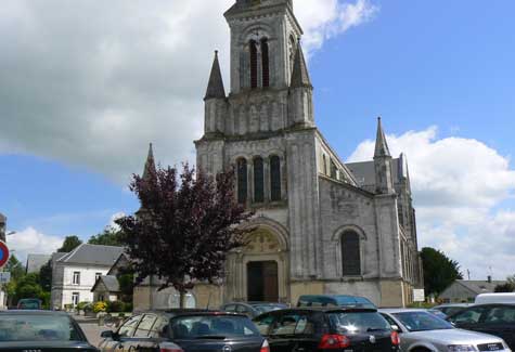 Goderville church Normandy 