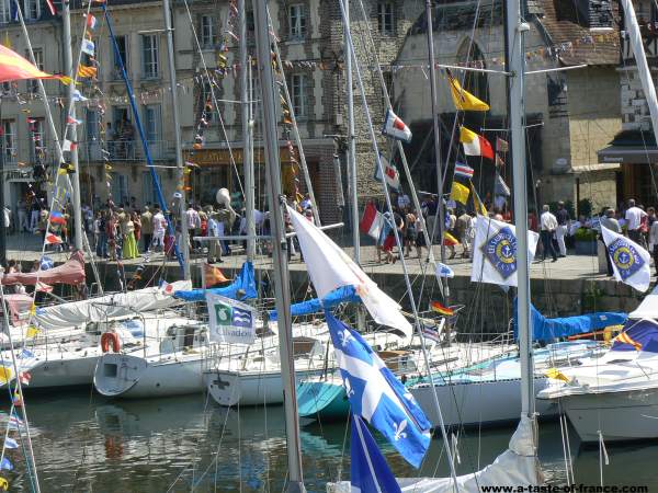 Harbour Honfleur Normandy 