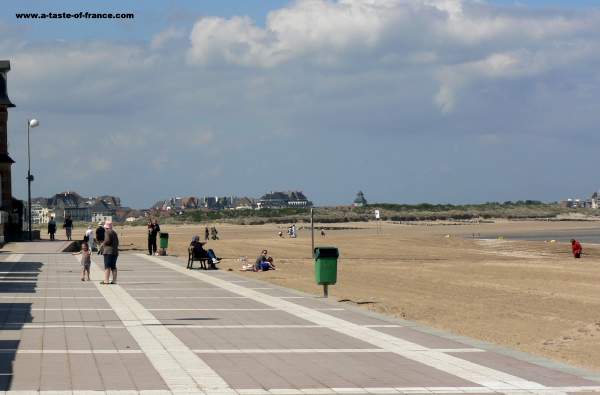 Houlgate beach  Calvados  Normandy 