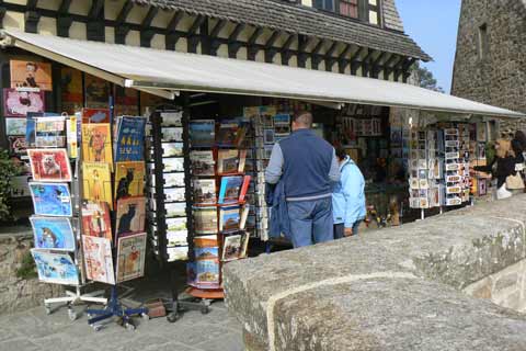 Le Mont Saint Michel shop Manche Normandy