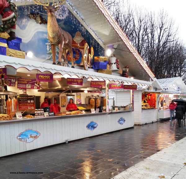 Paris Christmas market France picture 