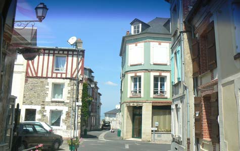 Villerville,photos and guide to the town in Normandy