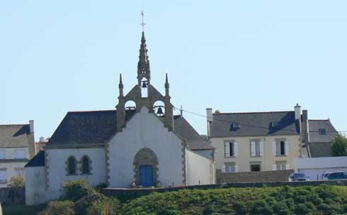 Audierne church Brittany