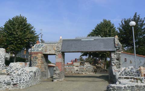 Courtils church Manche Normandy 