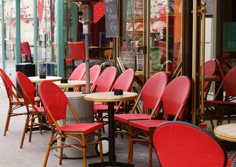 paris street cafe france
